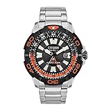 Citizen Herren analog Quarz Uhr mit Edelstahl Armband BJ7129-56E