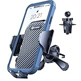 andobil Handyhalterung Auto Lüftung [ Hält Bombenfest ] mit 2 Lüftungsclips [ Flexible & Freie Aussicht ] 360° Drehbar KFZ Handyhalterung für Alle Smartphones, z.B iPhone 13/12/11 Samsung Huawei usw