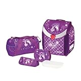 Herlitz 11350790 - Schulranzen Flexi Plus Glitter H