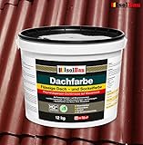 Dachfarbe Sockelfarbe Dachbeschichtung Dachlack Dachsanierung Polymermembran 12 kg Zieg