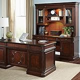 Liberty Furniture INDUSTRIES Brayton Manor 5-teiliges Jr Executive Set, Holz, Dunkelbraun, W66 x D24 x H25