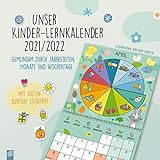 Unser Kinder-Lernkalender 2021/2022: Gemeinsam durch Jahreszeiten, Monate und Wochentag