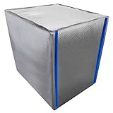 REKUBIK IBC Thermohaube mit Reißverschluss Frostschutz Tankgröße 1000l IBC (120x100x116cm)