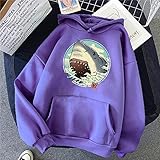 Astemdhj Damen Kapuzenpullover Hoodie Sweatshirt Mount Fuji Muster Hoodies Japan Landschaft Mann Pullover Warm Harajuku Hoodie Für Männer Street Fashion Punk Herren Mit Kapuze Sweatshirt XL Lilae1437