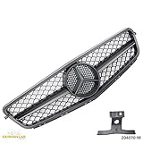 GermanCarParts GCP-204070-M Grill Matt Schw