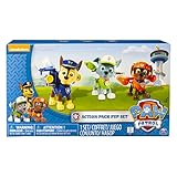 PAW Patrol Action Pack Pup Figuren 3er Set - Version 2 (Chase, Rocky, Zuma)