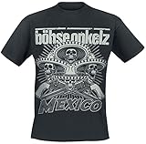 Böhse Onkelz Mexico 2014 Männer T-Shirt schwarz XL