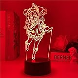 3D Optische Täuschung Lampe, Nachtlicht 16 Farben Wechselnde magische 3D Visuelle Lampe für Heimdekoration Weihnachten Geburtstagsgeschenke-Licht1
