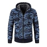 P12cheng Mantel mit langen Ärmeln und Reißverschluss, für Herren, B