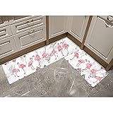 CDCNB Area Rugs Bodenmatte Nordic PVC Leder Küche Fußmatten Haushalt Öl- Und wasserdichte Fußmatten Indoor Langer Teppich (4 Größen)