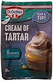 Dr Oetker Cream of Tartar Powder Sachets 6 X 5g