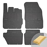 Frogum EL Toro Ganzjähriges-Set von 4 Gummifußmatten, passend für Ford Fiesta Mk VII (2008-2017) | Beständiges Material | 1-5 cm Schutzkante | Hergestellt in EU | Kostenloser synthetischer Reinig