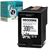 Oeggoink 300 XL Schwarz Druckerpatronen Wiederaufbereitete für HP 300XL für HP Photosmart C4780 C4680 D110a C4600 Envy 120 114 110 100 Deskjet F4580 D1660 F2480 F4272 F4280 D2560 D2660 D5560 Druck