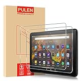 PULEN Panzerglas für Fire HD 10/ Fire HD 10 Plus/ Fire HD 10 Kids Edition/ Fire HD 10 Kids Pro Schutzfolie (11. Generation, 2021 Modell) , [2 Stück]