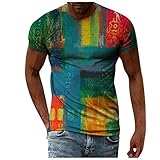 tohole T-Shirt Herren Fitness Shirts Workout Shirt Sport Shirt Sportswear Sportshirt Laufshirt Kurzarm Funktionsshirt Atmungsaktiv Kurzarmshirt Sports Shirt Trainingsshirt für M