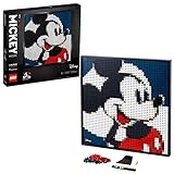 LEGO 31202 Art Disney's Mickey Mouse Set, Poster, Wanddekoration, DIY Puzzle für Erw