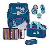 Scout Alpha Schulranzen Set 4tlg. mit Funny Snaps M