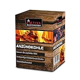 ACTIVA 'Premium Öko Anzündkohle 1 Set Grillkohle Buche Holzkohle Buchenholzkohle Grillholzkohle Steakhausqualität Steakhouse Qualität Premium Restaurant Q