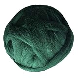 SXCXBH Chunky Yarn 1000g 6 cm Dicke Mode super Chunky Farn weiche garn roving drehend for arm strickhand Stricken Decke (Color : Dark Green)