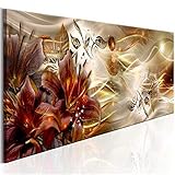 5D DIY Diamant Malerei Kit Große Größe Bohren Voll Set Diamond Painting Abstrakte gelbe Blume Bilder nach Zahlen GemäLde Mosaik kreuzstich Kristall Strass Stickerei Art Wohnkultur Runder Bohrer，40x120