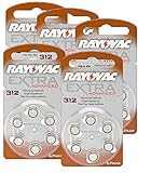 RAYOVAC Hörgeräte-Batterien 312 Extra Advanced 1,45V 180 mAh, 5X 6er Sparpack