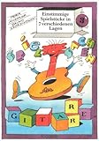 Einstimmige Spielstücke in 7 verschiedenen Lagen. G