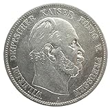 Münze Orig. Silbermünze 5 Mark 1874 A Preußen Wilhelm I - erstes Prägej