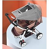 sonnensegel kinderwagen,sonnenschutz kinderwagen,Universal Kinderwagen Sonnensegel mit Sichtfenster und Seitenflügel mit UV Schutz 50+ und Wasserdicht, Verstellbar Sonnenschutz für Kinderwagen Buggy