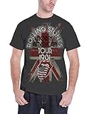 The Rolling Stones T Shirt North American Tour 1981 Nue offiziell H