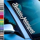 1A Style Sticker Bavaria Motorsport Aufkleber Performance Paket Pow
