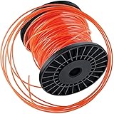 2.4mm x 100 m Trimmerfaden, Sternform Extra Langer und Reißfester Nylon Mähfaden Mit Hohe Kompatibilität und Perfekte Schnittleistung Für Zubehör G