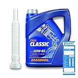 MANNOL 5L Classic 10W-40 Motoröl 502.00 505.00 / MB 229.1 / ACEA A3/B4 / RN0700 +