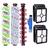 LLXXD Für Bissell Crosswave 2306 Multi- Surface Pet Brush Roll 1934 Area Rug Brush Roll 1866 Vacuum Filter Replacement Kit Replacement Parts (Color : Beige)