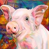 ZMGYA 4000- Puzzle Pig,4000 Puzzle Spiel für Erwachsene Hölzernes Puzzle Dekompression Lernspielzeug。