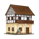 Walachia Fachwerk-Speicher Holz Modellbauset Modellbahn Spur 1/ LGB 1:32
