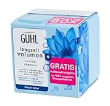 Guhl Festes Shampoo - Gratis Aufbewahrungsschale - Langzeit Volumen - Verleiht Volumen, 125 g