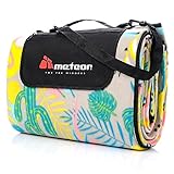 meteor Extra Large 200 x 220 XXL Picknickdecke Outdoor stranddecke wasserdichte sanddichte tolle Picknick-Matte Fleece Draussen Decken groß Camping-Decke Matte Thermo isoliert (Tukan, XXL)