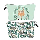 NiseWuds Kulturbeutel tragbare wasserdichte multifunktionale Kosmetiktasche mit großer Kapazität 2 stück