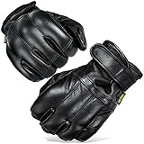 Black Snake Herren Quarzsandhandschuhe Quarzsand Handschuhe S-XXL Defender in schwarz Security Schwarz/Kevlar L