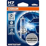 Osram 64210DR1-01B GLL H7 WHITESTAR die Halogen Autolampe mit bis zu 20% mehr Licht im Xenonlook, 12 Volt 55 W