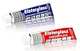 Elsterglanz 2er SET 150ml XXL Tube Chrom,Universal Politur,