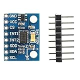ADXL345 Modul, Beschleunigungssensor, 3-Achsen Accelerometer, I2C, SPI, G-Sensor für Arduino, Raspberry Pi,