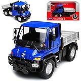 Welly Mercedes-Benz Unimog U400 Blau LKW Truck 1/32 M