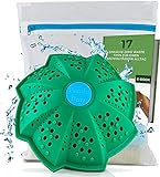 PandaBaw® Öko Waschball [TÜV GEPRÜFT] mit gratis Wäschenetz - Waschen ohne Waschmittel - Waschkugel für Waschmaschine - Bio Waschmittel Allergiker - Nachhaltige Produkte - 3in1 Wäscheball S