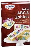 Dr. Oetker Dekor ABC & Ziffernung, 58g