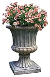 WQQLQX Statue Römische Säule Blumentopf Skulptur Statue Garten Dekoration Ornamente Türhourt Handwerk Zubehör Skulp