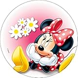 Essbarer Tortenaufleger Minnie Mouse (4 verschiedene Motive) (Motiv 2)