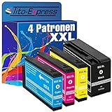 Tito-Express PlatinumSerie 4er Tinten-Patronen XXL als Ersatz für HP-953XL für HP OfficeJet Pro 7700 Series 7720 7730 7740 WF 8200 Series 8210 8216 8218 8710 8715 8718 8719