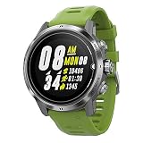 COROS APEX Pro Premium Multisport-GPS-Uhr mit Herzfrequenz- und Pulsox-Monitor, 40-Stunden-GPS-Vollbatterie, Herzfrequenzüberwachung rund um die Uhr, Saphirglas, Touchscreen, Barometer (Silber)