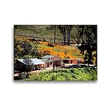 CALVENDO Premium Textil-Leinwand 45 x 30 cm Quer-Format Farm in den Cederberg Mountains, Südafrika, Leinwanddruck von Richard W